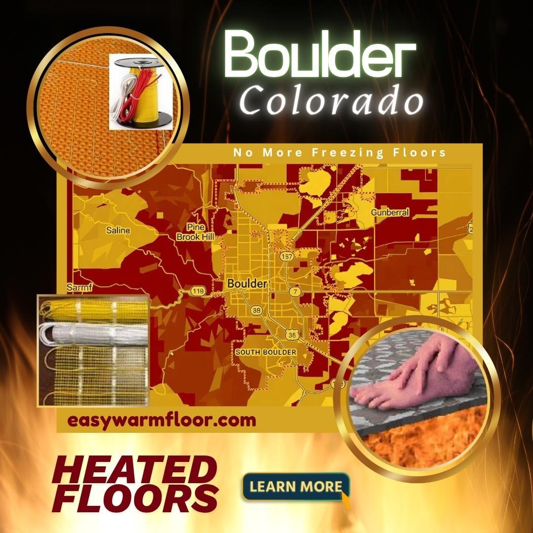 Radiant Floor Heating Boulder CO